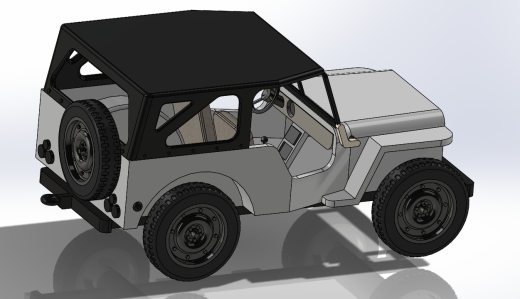 Jeep-128简易吉普玩具车缩略图