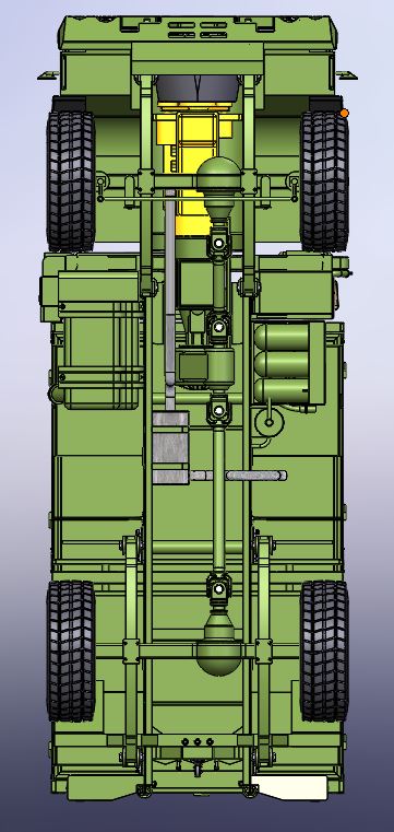 LMTV 4 X 4 军卡车