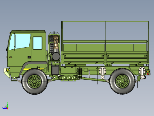 LMTV 4 X 4 军卡车缩略图