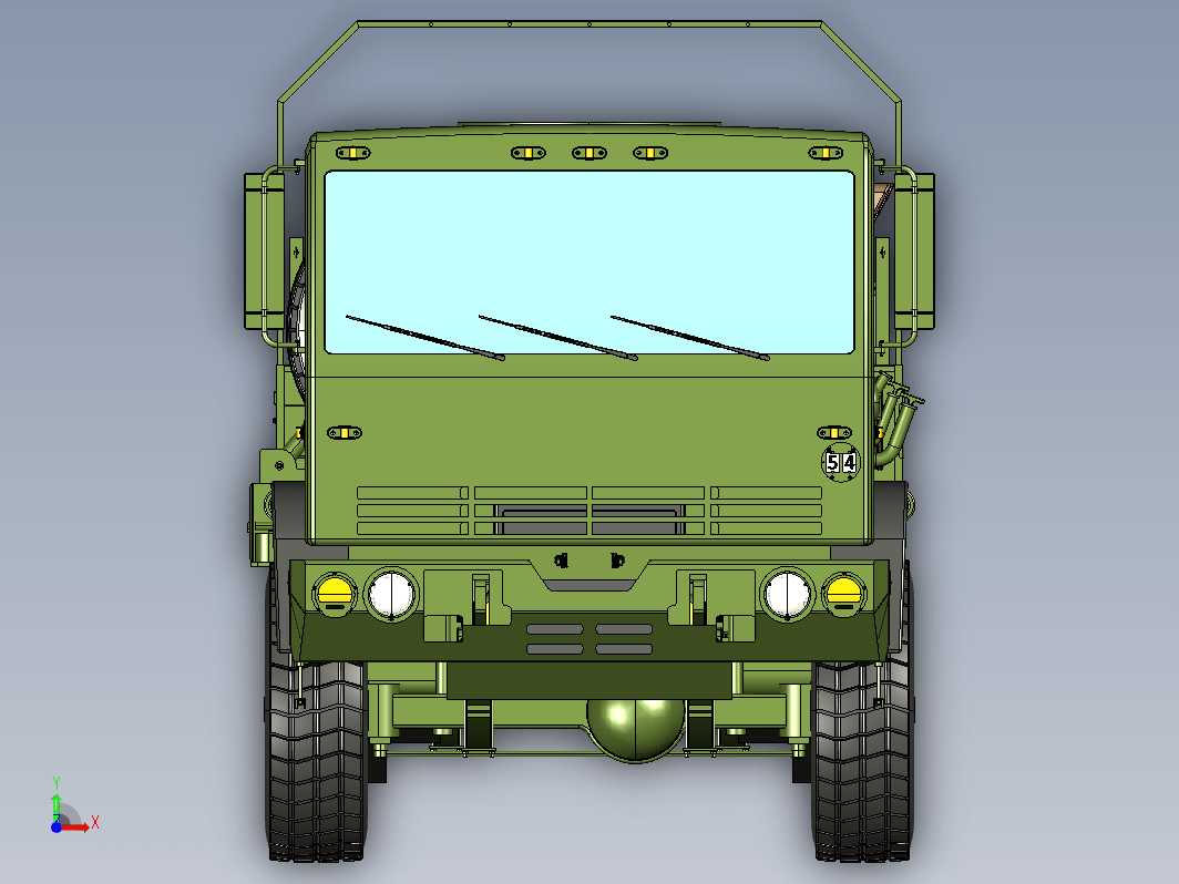 LMTV 4 X 4 军卡车