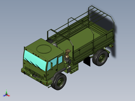 LMTV 4 X 4 军卡车缩略图