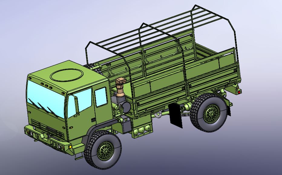 LMTV 4 X 4 军卡车