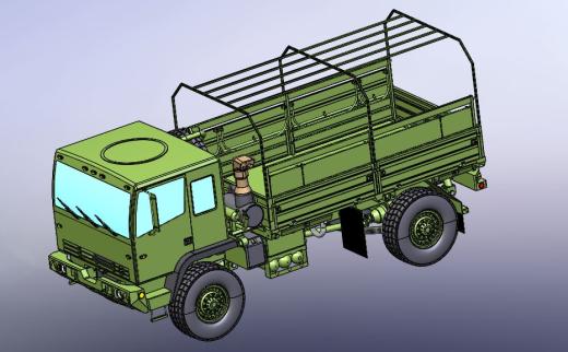 LMTV 4 X 4 军卡车缩略图