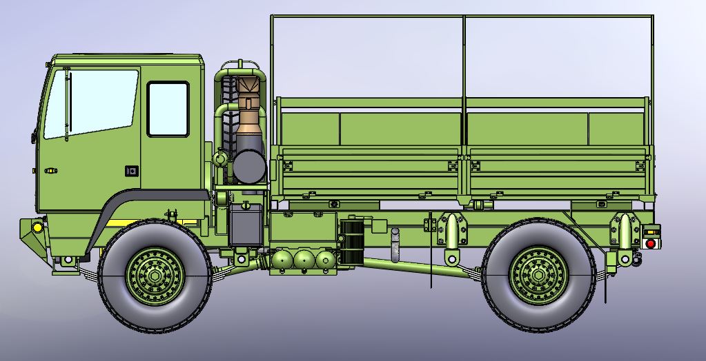 LMTV 4 X 4 军卡车