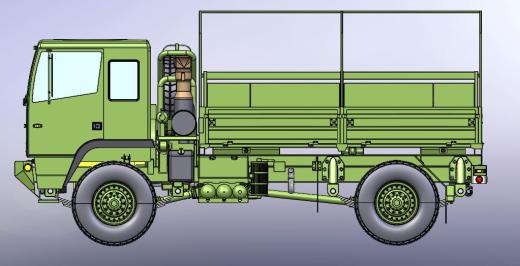 LMTV 4 X 4 军卡车缩略图