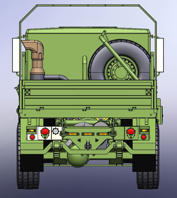 LMTV 4 X 4 军卡车