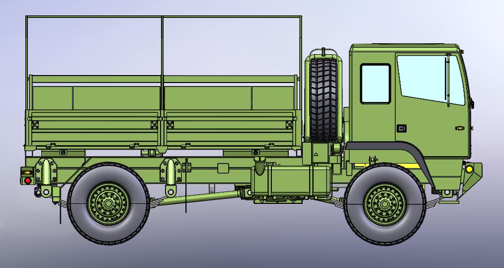 LMTV 4 X 4 军卡车