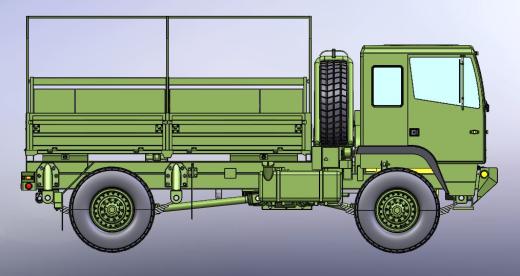 LMTV 4 X 4 军卡车缩略图