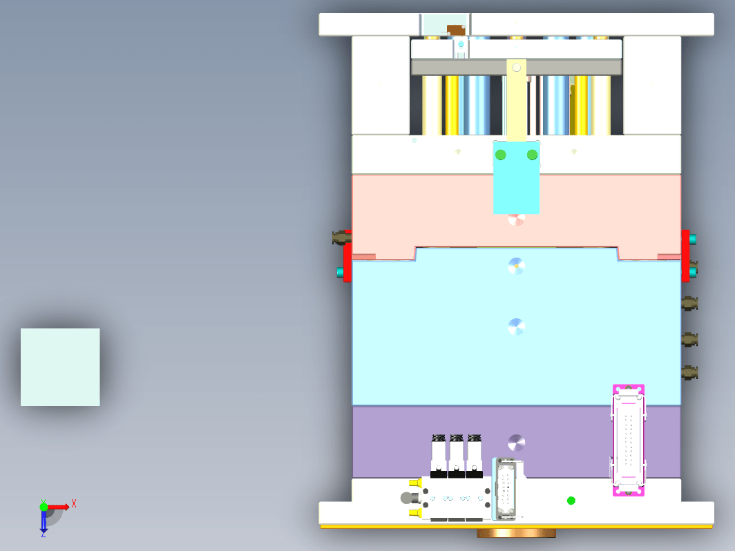 加湿器水箱模具22-036三维