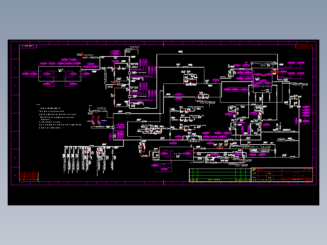 锅炉系统 F146IIS-J0201-15凝结水系统图