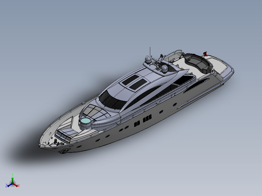 游艇模型 Yacht Academic