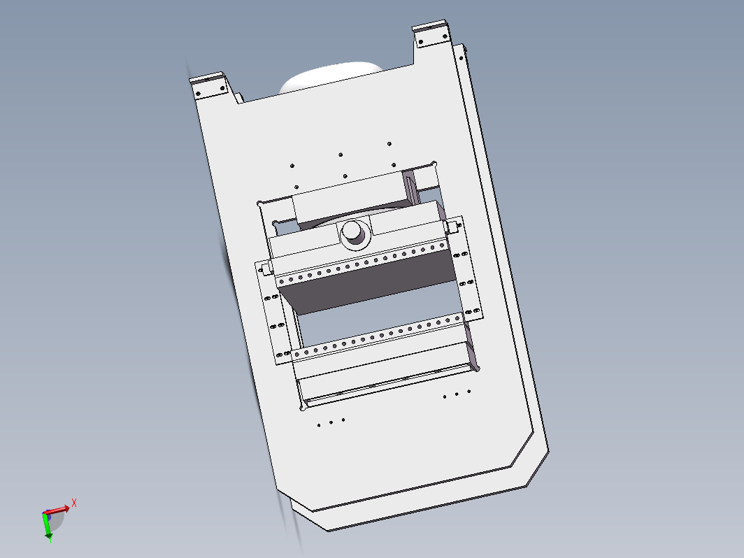 XLB-D1200x1200（0.45MN）液压自动推拉模三维