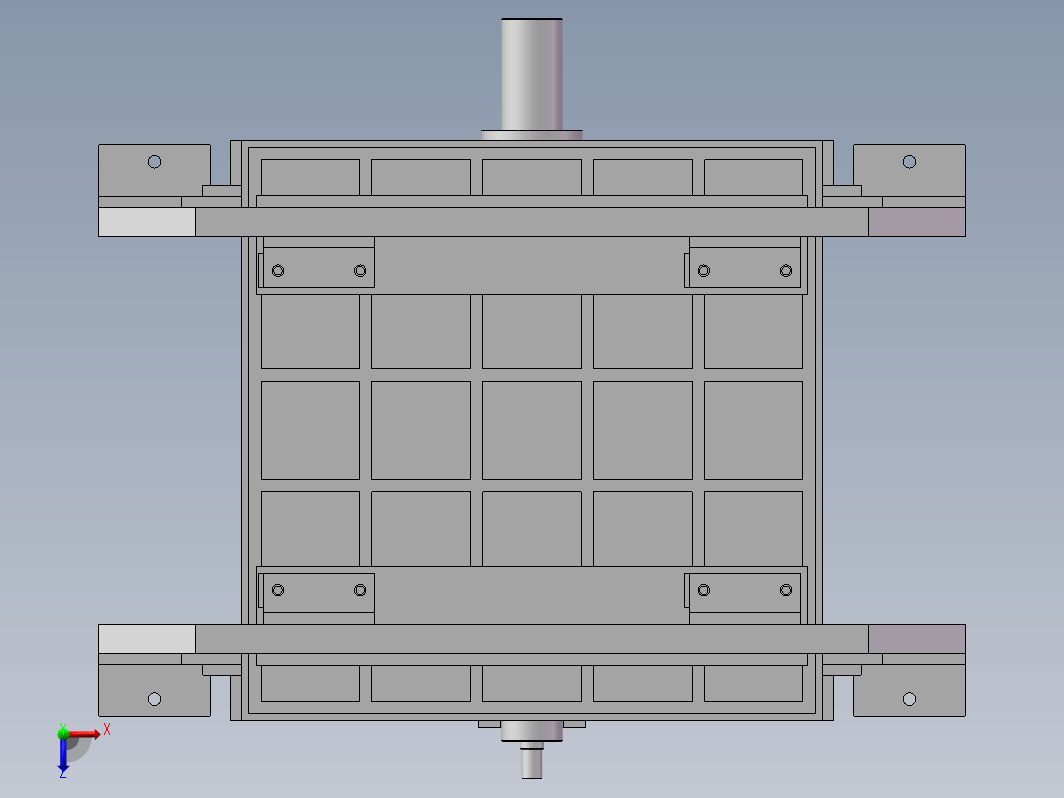 XLB-D1200x1200（0.45MN）液压自动推拉模三维