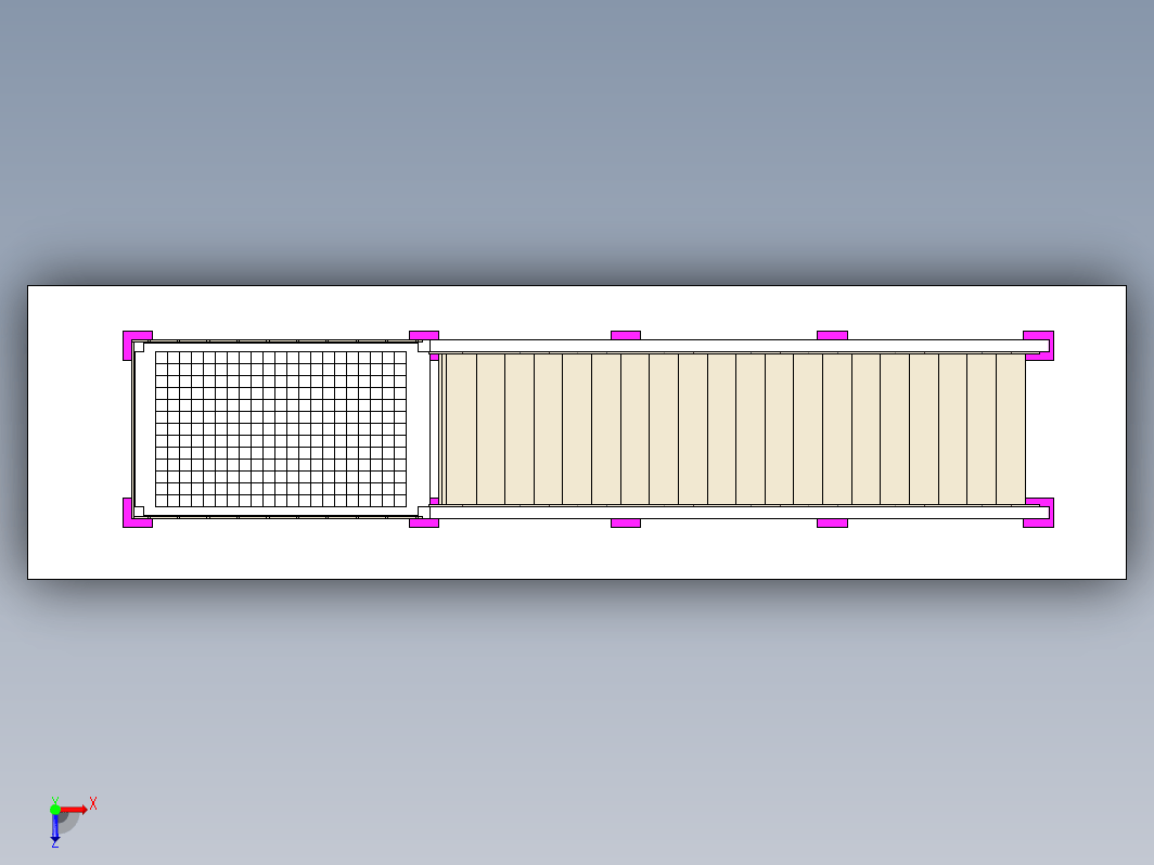 三层阶梯观察平台platform