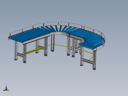 不锈钢辊道输送机 Stainless Steel Roller Conveyor