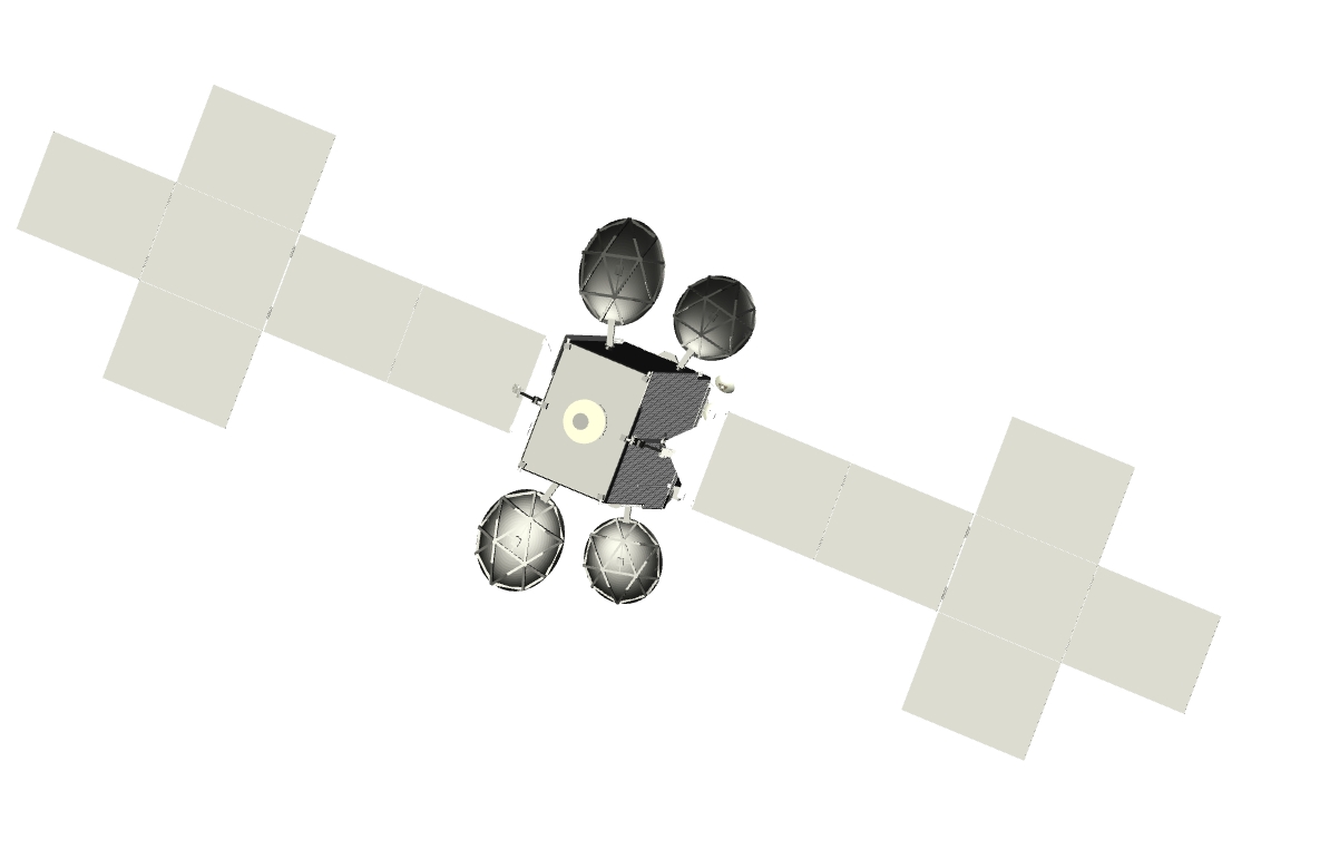 NASA-Loral-1300bus卫星三维Step无参