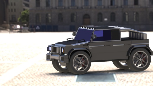 简易奔驰AMG g63轿车缩略图