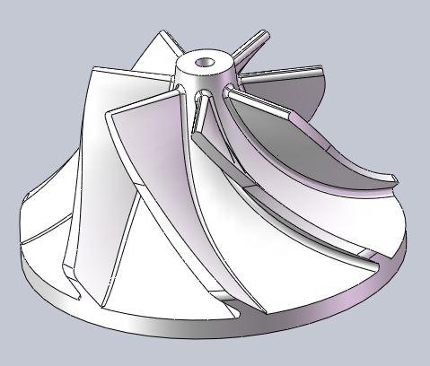 离心式叶轮3D图纸(7叶片)缩略图