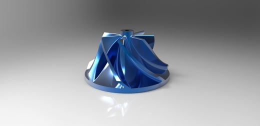 离心式叶轮3D图纸(7叶片)缩略图