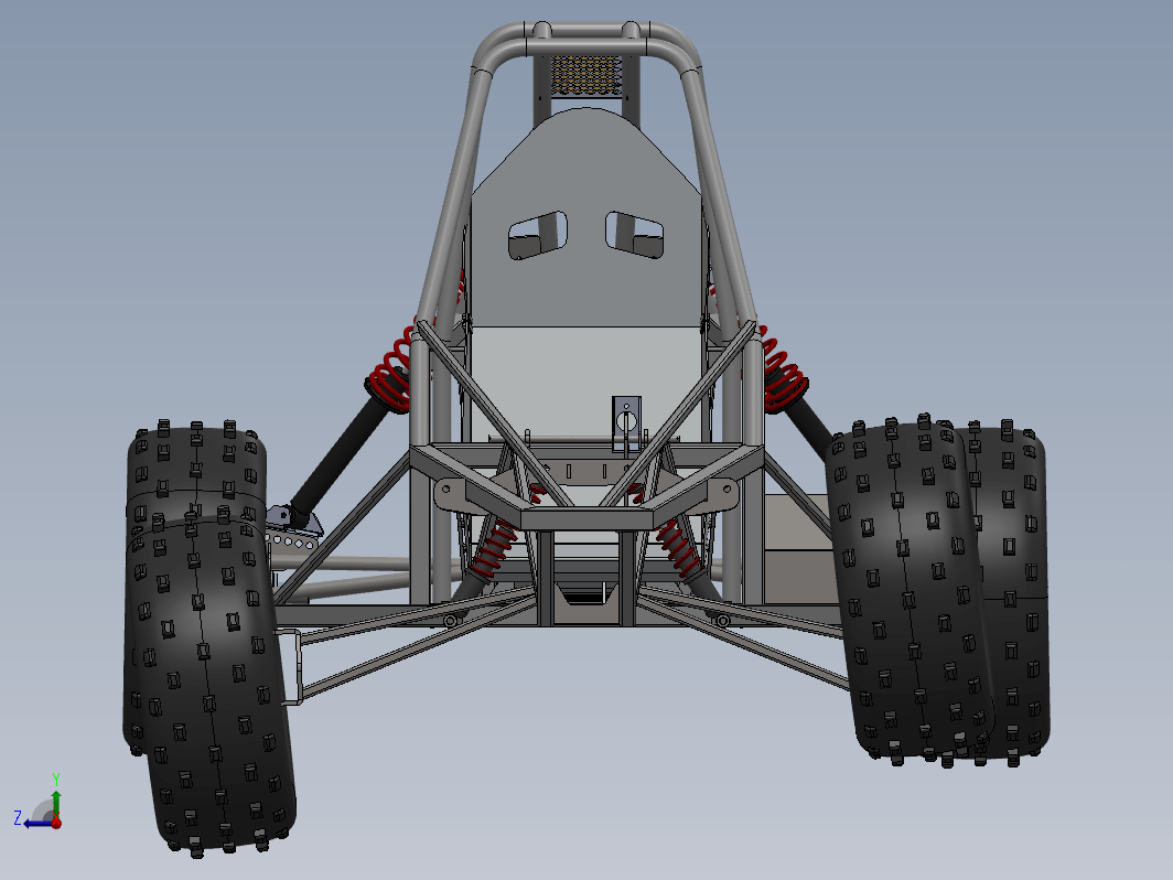 钢管车架 baja-kart-cross