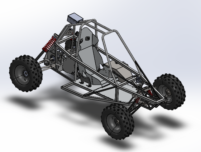 钢管车架 baja-kart-cross