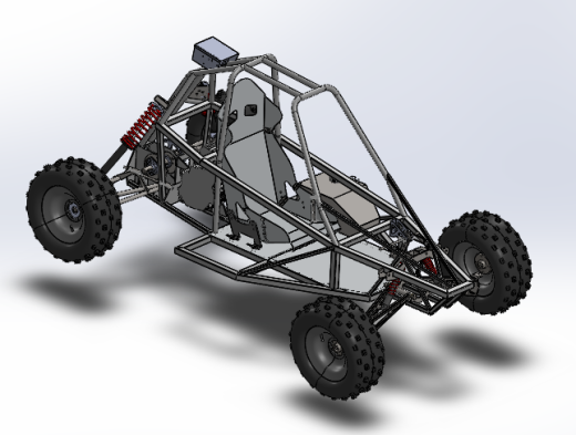 钢管车架 baja-kart-cross缩略图