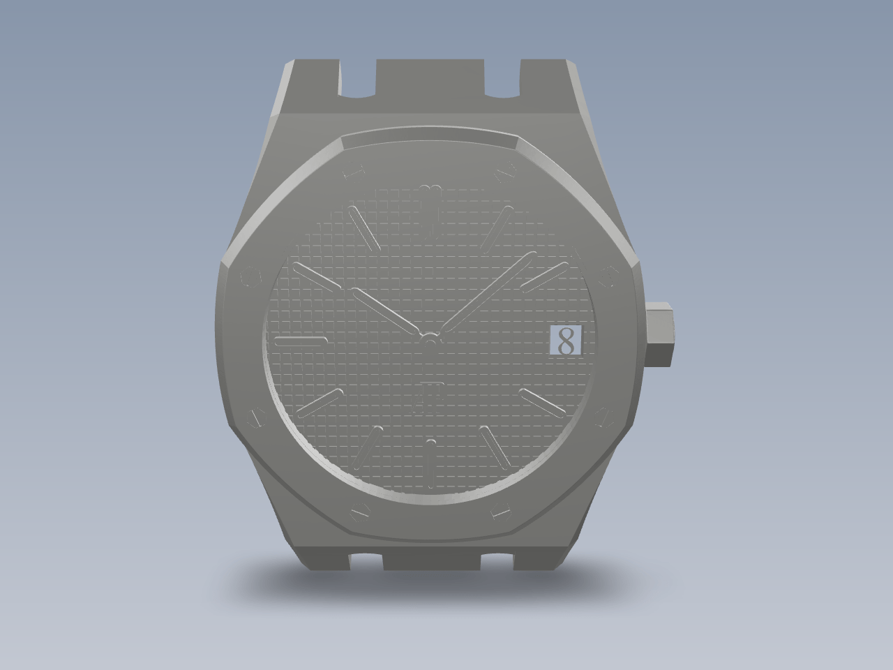 手表盖表模型