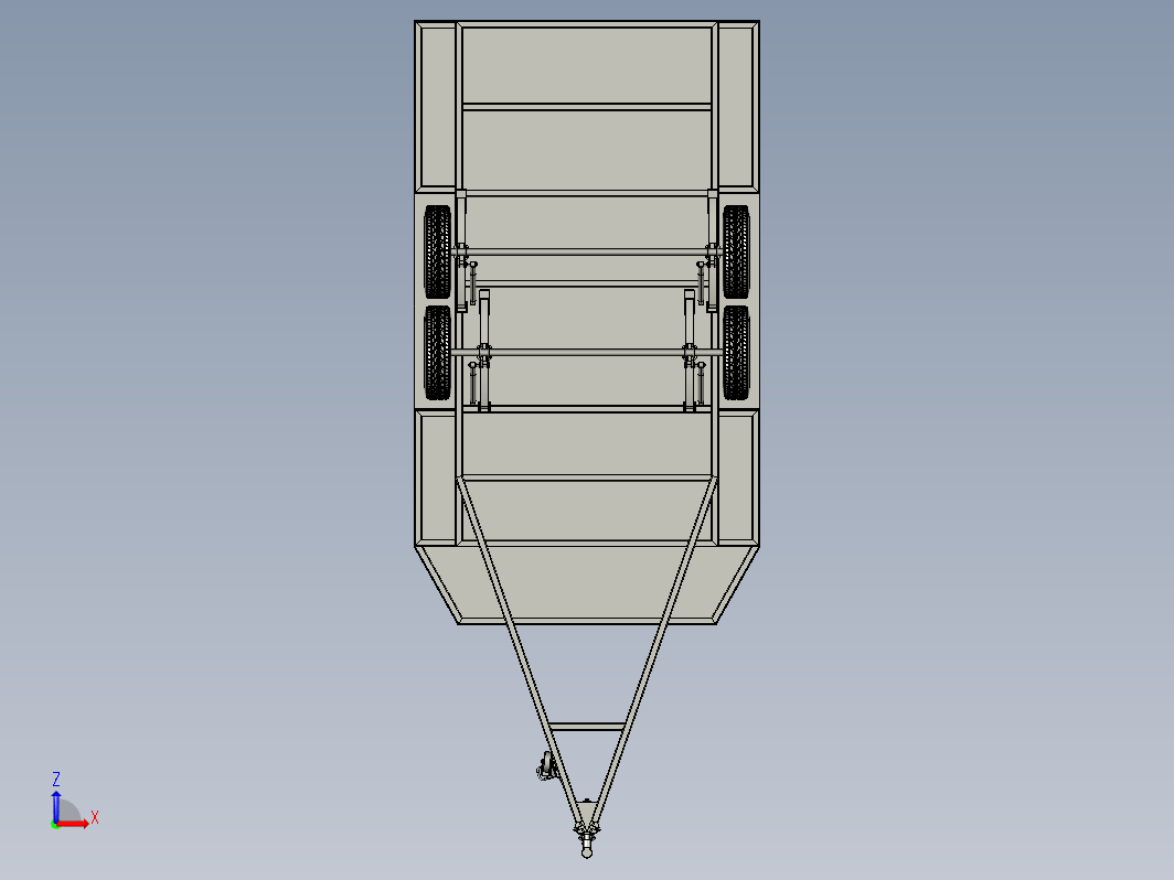 12x6 trailer拖车