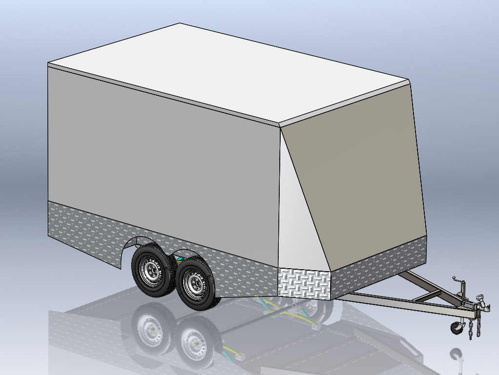 12x6 trailer拖车