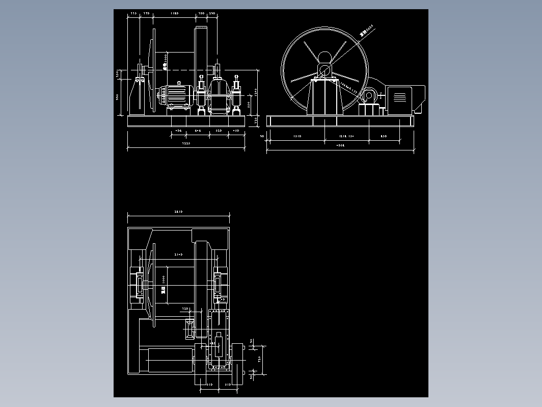 JJM15-1800型15吨卷扬机