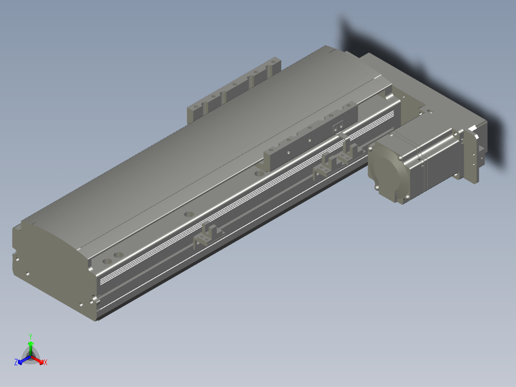 MT120BS-L200 直线模组 滑台模型.MT120BS.L10.200.BR.M40B.C4.3D