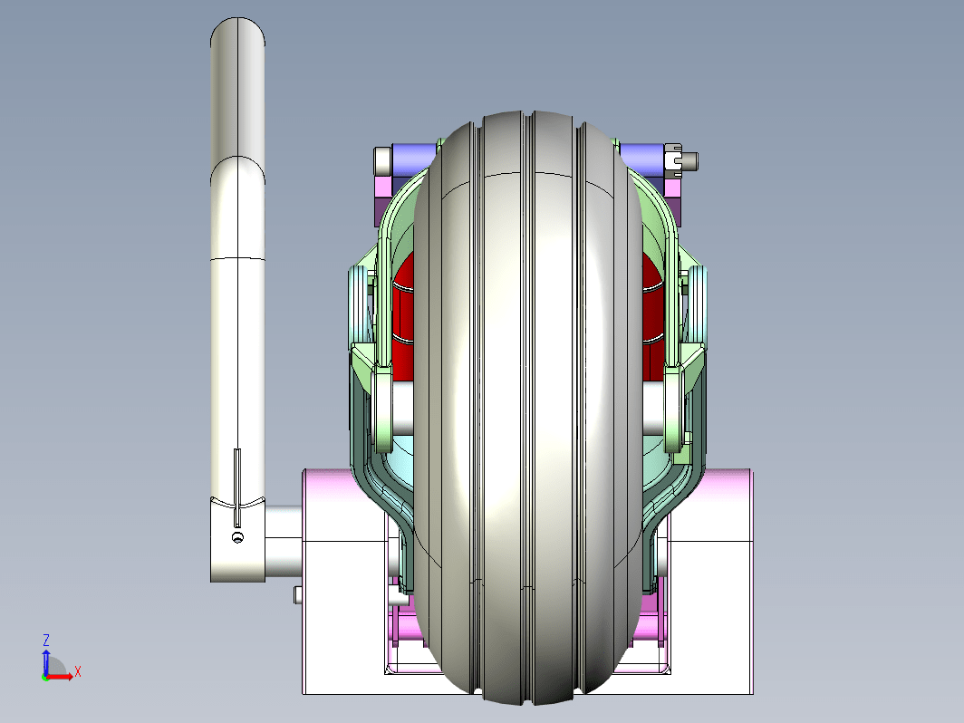 超飞FOURNIER RF-4固定翼飞机起落架