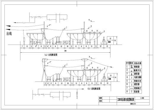 2×300+3×50火力发电厂电气设计+CAD+说明书