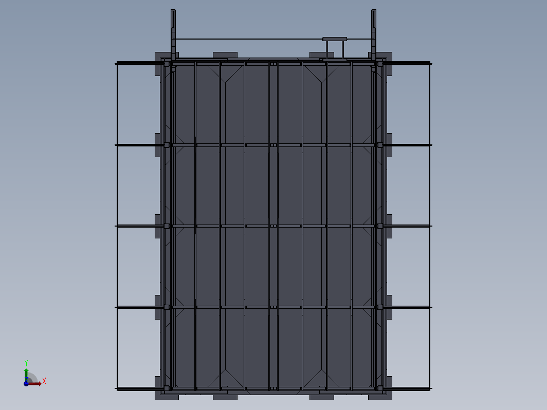 Warehouse for crane吊机仓库结构