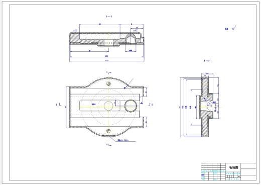 CA6140型普通车床的刀架中部工艺及夹具设计+CAD+说明书缩略图