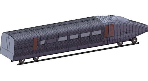CRH2动车组头车缩略图