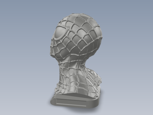 3d打印-蜘蛛侠头像缩略图