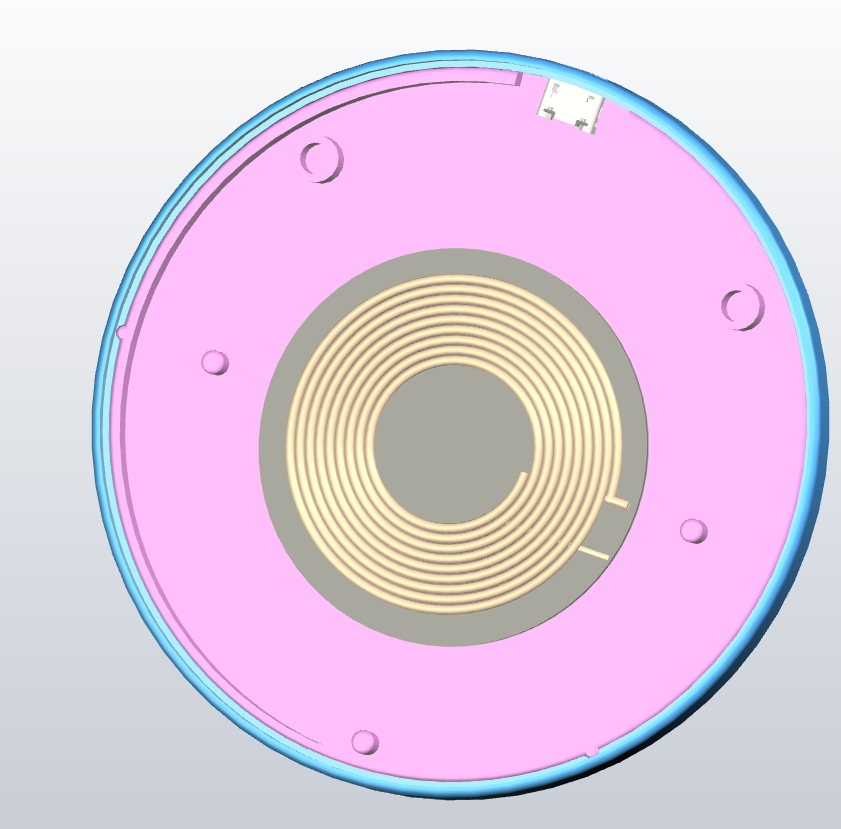 手机无线充电器结构设计