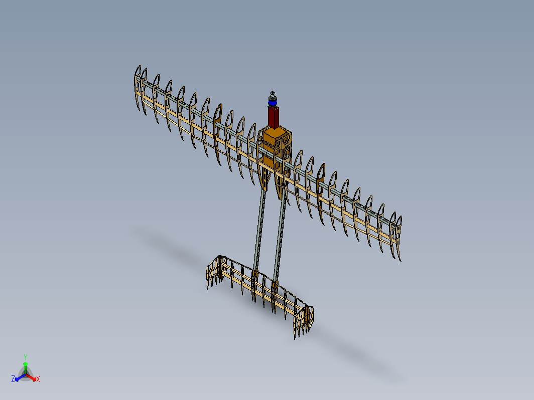 小型飞机框架 Aerodesign