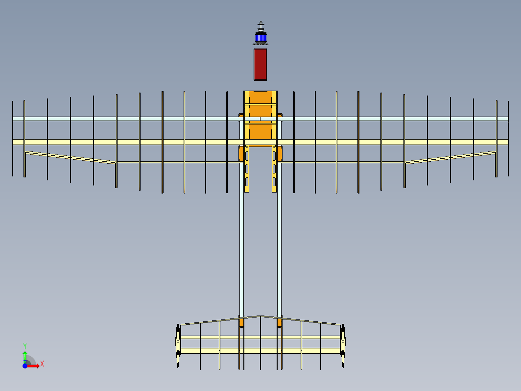 小型飞机框架 Aerodesign