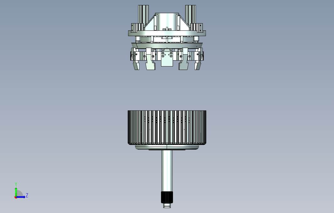 1030旋转离合器UG设计