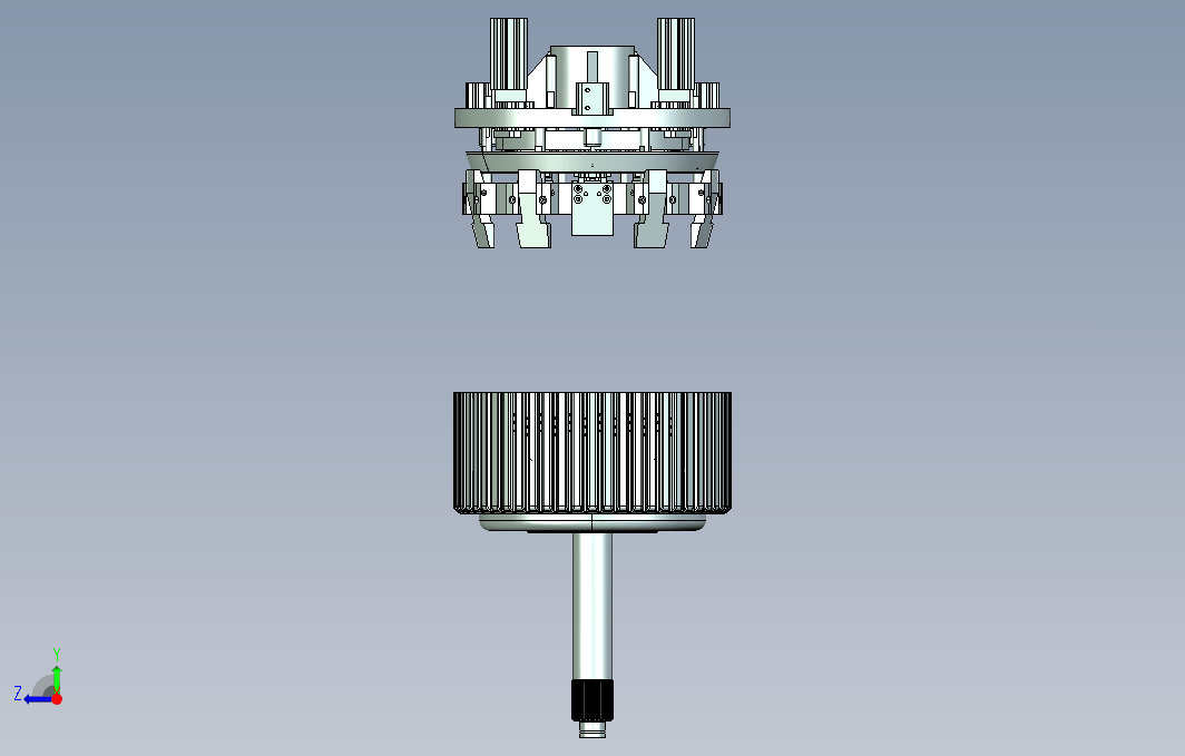 1030旋转离合器UG设计