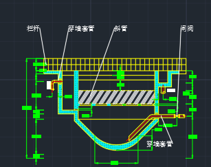 斜管沉淀池工艺设计图缩略图