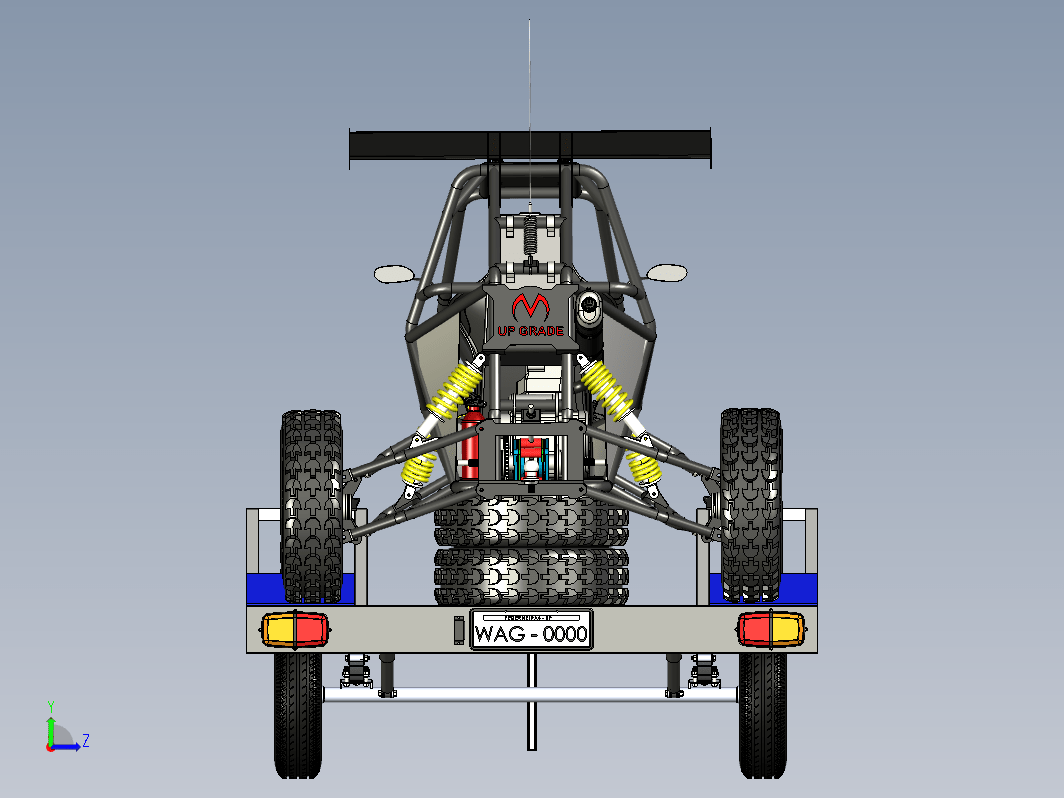 kart-cross carretinha卡丁车及其拖车