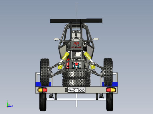 kart-cross carretinha卡丁车及其拖车缩略图