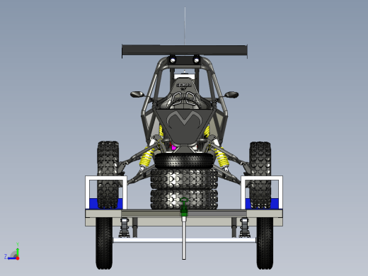 kart-cross carretinha卡丁车及其拖车缩略图