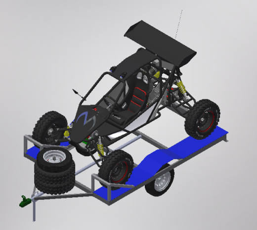 kart-cross carretinha卡丁车及其拖车缩略图
