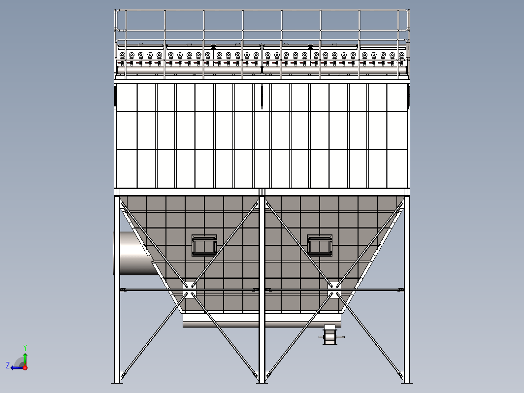 空气净化装置-大型工业除尘器