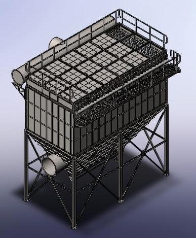 空气净化装置-大型工业除尘器