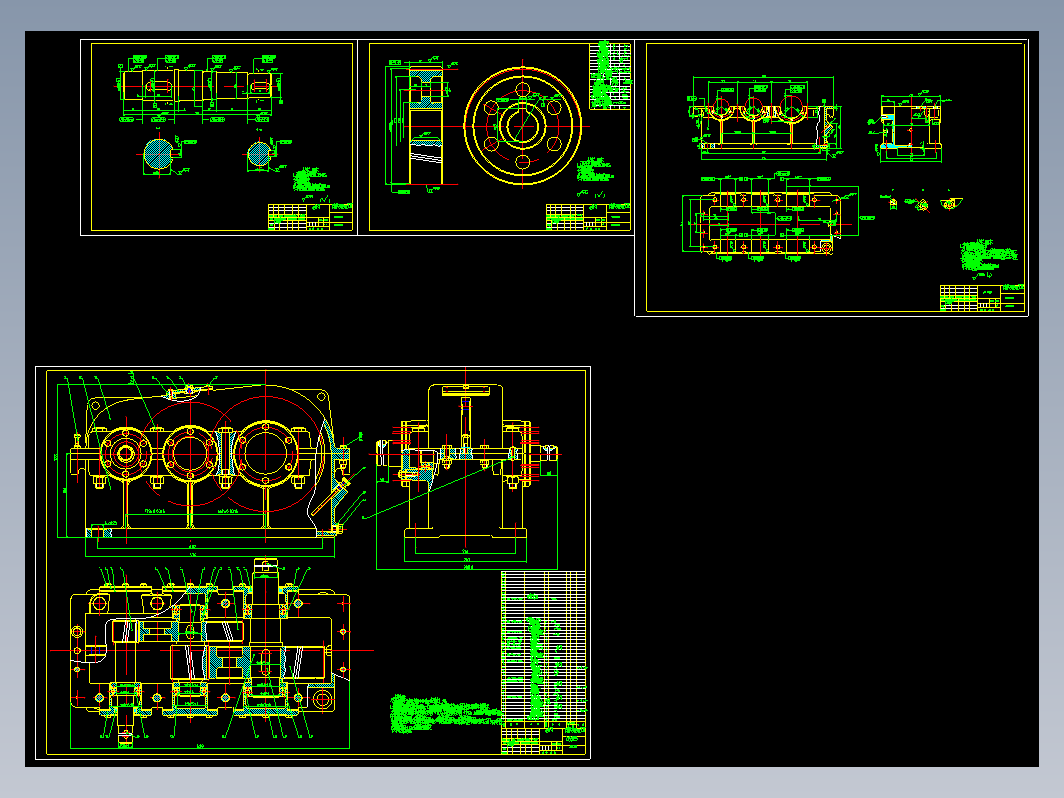 变速箱CAD